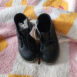 Children's Place Toddler Black Dress Shoes Size 8